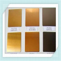 Hairline and Colored Stainless Steel Sheet